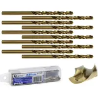 GEKO Bohrer für Metall 5,5 mm HSS, 10er-Pack