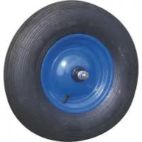 Müba Rad D.400x100 m.kugellager u.Achse - 72601