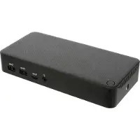 Targus DOCK460EUZ, Kabelgebunden, USB4, 100 W, 3,5 mm, 2500 Mbit/s, Schwarz