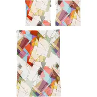 Irisette Bettwäsche bunt 1x 135x200 cm + 1x 80x80 cm