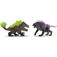 Schleich ELDRADOR CREATURES 70827 Schattenluchs vs. Felsbrecher