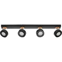 Ledvance LED-Deckenleuchte 4058075833456, 19,2W, 1250llm, 3000K, schwarz
