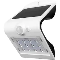 Blulaxa Solar-LED Wandleuchte 48552 mit Sensor, 1,5W, weiß