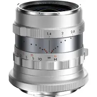 Thypoch Vollformat Simera 28 mm F/1,4 für Canon RF-Bajonett, silber