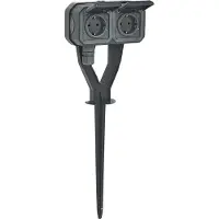 Legrand Plexo New Gartenpfahl 2-fach mit erh. Berührungsschutz IP44