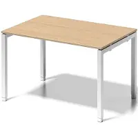 Bisley Schreibtisch Cito Maße: 120 x 65-85 x 80 cm (B x H x T) 3-Schicht-Spanplatte, melaminharz Farbe der Tischplatte: ahorn