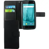 König Design Hülle Handy Schutz für Wiko Lenny 4 Case Cover Tasche Wallet Etui Handyhülle Neu