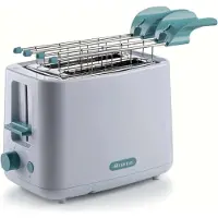 Ariete 157 Breakfast 2-Schlitz-Toaster mit Edelstahlzangen, 760 Watt