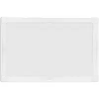 MAUL Whiteboard MAULprimo, im Hoch-/Querformat nutzbar, magnethaftend, ohne Ablageschale, H 200 x B 300 mm, Stahlblech kunststoffbeschichtet, weiß