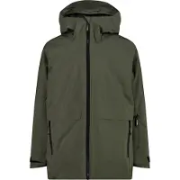 CMP Kinder Skijacke Ski Jacket FIX Hood Oliv 176