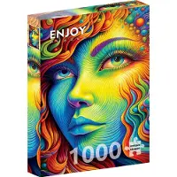 Enjoy Puzzle Painted Miss 1000 Teile