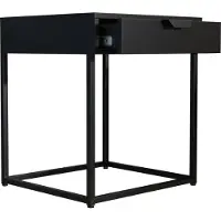 VCM Metall Nachttisch Beistelltisch Flokas S