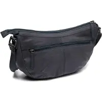The Chesterfield Brand C48.1318 Leather Shoulder Bag Washed Wax Cow Clarita Navy