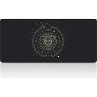 Titanwolf Gaming Mauspad, 900 x 400mm XXL Mausmatte, verbessert Präzision & Geschwindigkeit, Zodiac