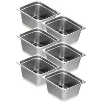 Vevor 1/2-Größe 1/2 Gastronormbehälter
