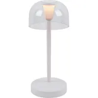 Müller-Licht LED-Akku-Tischleuchte 27700204, dimmbar, 2500K, warmweiß, weiß
