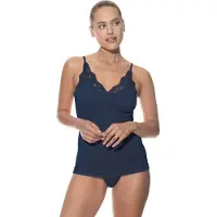 Mey Spaghetti Top Serie Organic Cotton Deep Shadow | Größe XS