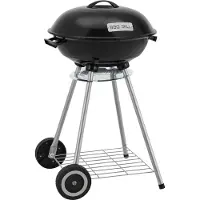 Casa.pro Rundgrill 'Apricena' 80x49x47cm Schwarz