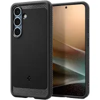 Spigen Samsung Galaxy S25 Plus Hülle - Silikon - - Backcover/Soft Case - Schwarz