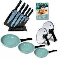 Starlyf Jade Set of 5 + Jade Knife