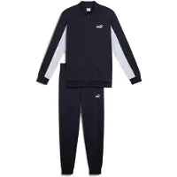Puma Trainingsanzug "POLY BASEBALL SUIT" 2 Stk. zweiteiliges Set, mit elastischem Bund, mit verstellbarem Kordelzug