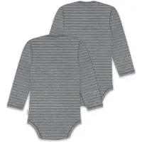 Normani 2er Pack Baby Merino Body Langarm „Auckland" - 9377