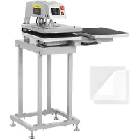 Expondo MSW Pneumatische Transferpresse - doppelt - 40 x 50 cm - mit Unterbau