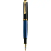 Pelikan Füllhalter M800 Schwarz-Blau EF Etui