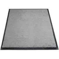 Miltex Schmutzfangmatte Eazycare Style, eckig, antistatisch, UV-beständig, waschbar, High-Twist-Nylon & Niltrilgummi, 750 x 850 mm, basaltgrau