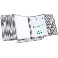 Tarifold Sichttafelsystem 435300 DIN A5 grau mit 30 St. Sichttafeln