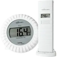 Techno Line Teichsensor / Poolsensor MA10700 für Wassertemperatur, inkl. Thermo-/Hygrosensor