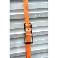Kerbl Ratschenzurrgurt zwtlg. orange 50mm / 10m, Zurrkraft 4000 kg
