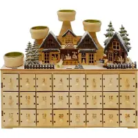 HTI Adventskalender Weihnachtsmarkt zum Befüllen