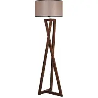 Opviq - Stehlampe - Walnuss - 45 X 45 X 149 Cm