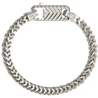 GUESS - Men's Pit Stop Steel Bracelet JUMB04438JWST - Length: 23 cm