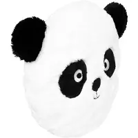 Atmosphera for Kids Kissen "Panda" in Weiß/ Schwarz - Ø 27 cm - onesize
