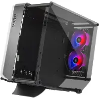 Azza Computergehäuse Tower SGCC Schwarz