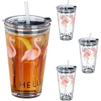 Relaxdays Glasbecher