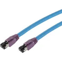 Shiverpeaks BS08-40041, 3 m, Cat8, S/FTP (S-STP), RJ-45, RJ-45, Blau