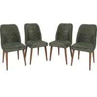 Skye Decor , Dallas- Dallas 565NMB, Nussbaum, Bürostühle, 90x50x49 cm, Rahmen: 100% Metall