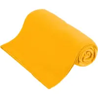 Teesa Fleece blanket 130x150 cm - yellow