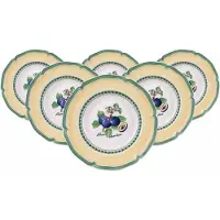 Villeroy & Boch Suppenteller "Suppenteller French Garden Valence ø 22,8 cm 6er Set bunt"