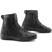 Falco Lennox 3 Mattschwarze Motorradschuhe Größe 44