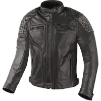 Bogotto Quick-R Motorrad Lederjacke, schwarz, 58