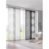 HEINE Schiebevorhang in grau | Gr.: 145-x-60-cm