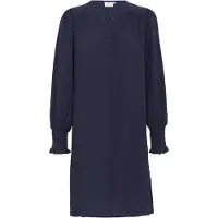 Kaffe Kleid "Lianna" in Dunkelblau - 36