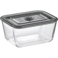 kela Frischhaltebox Aurelia Luftdicht Quadratisch Transparent 2,2 L