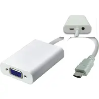 Microconnect HDMVGA2, 0,15 m, HDMI Typ A (Standard), VGA (D-Sub), Stecker, Buchse, Gold