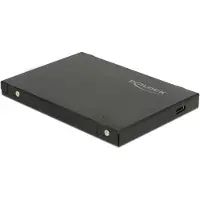 DeLOCK 42609, SSD-Gehäuse, M.2, PCI Express, 10 Gbit/s, USB Anschluss, Schwarz