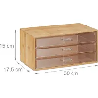 Relaxdays Kosmetik Organizer